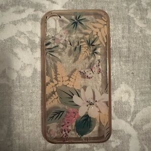 Kate Spade Pink Spring, Flower,‎ Butterfly iPhone XR Case